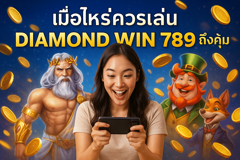 เมื่อไหร่ควรเล่น DIAMOND WIN 789 ถึงคุ้ม