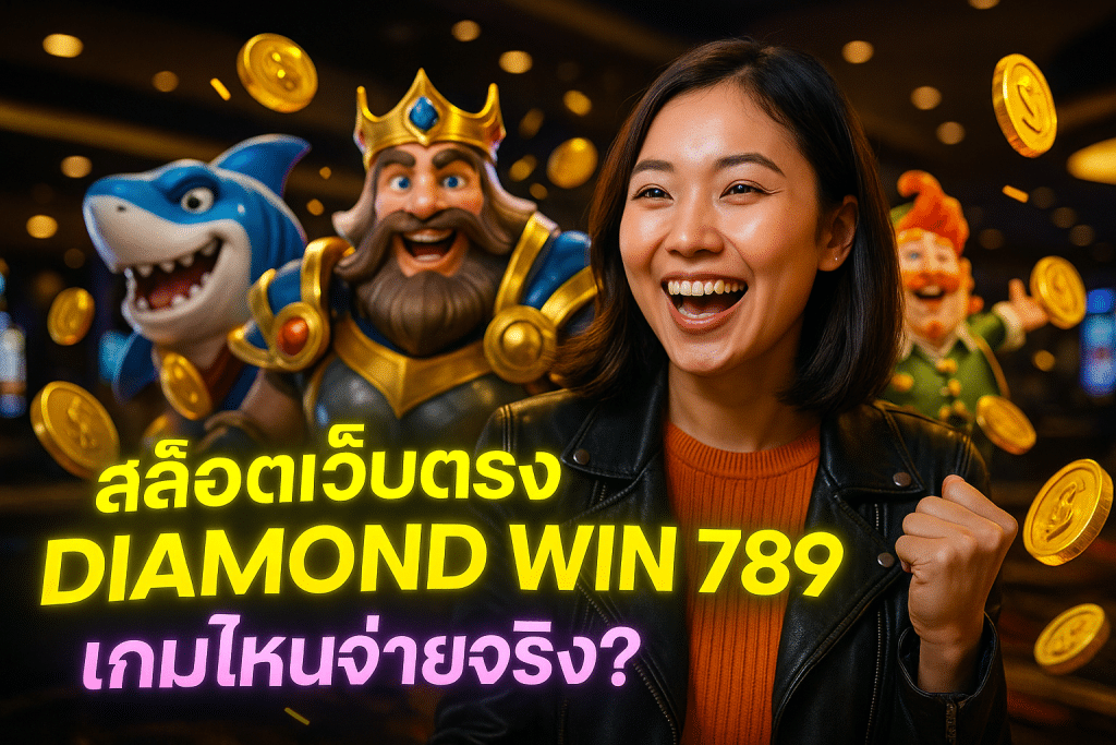 สล็อตเว็บตรง DIAMOND WIN 789 เกมไหนจ่ายจริง