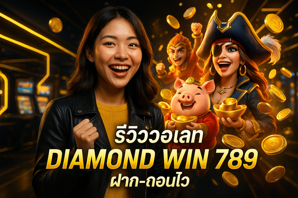 รีวิววอเลท DIAMOND WIN 789 ฝาก-ถอนไว